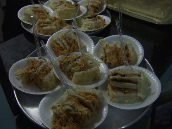 Torta salgada de pão